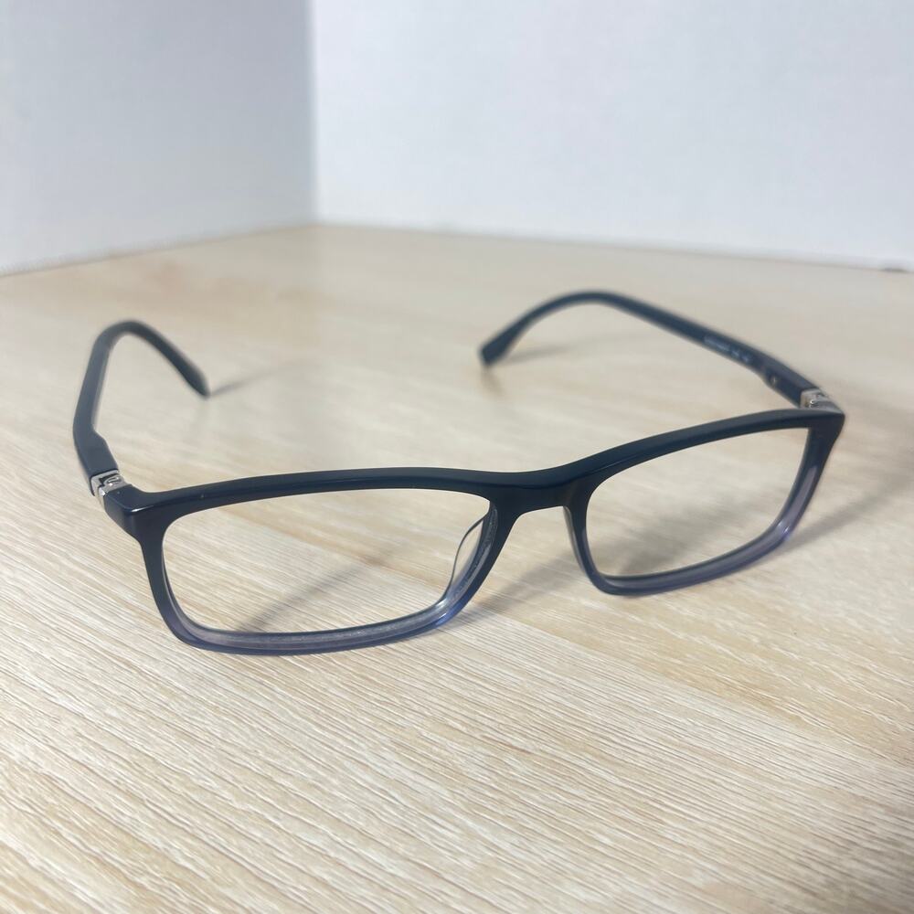 Hugo Boss Eyeglasses BOSS 0680/IT ZX9 FRAMES ONLY Blue 55-16-145 Italy